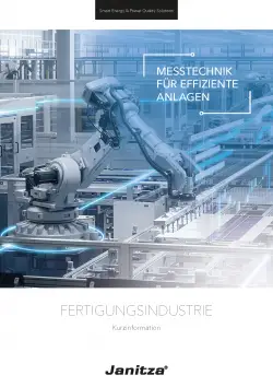 Fertigungsindustrie Kurzinformation (DE)