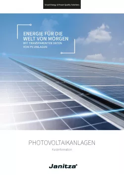Photovoltaikanlagen Kurzinformation (DE)